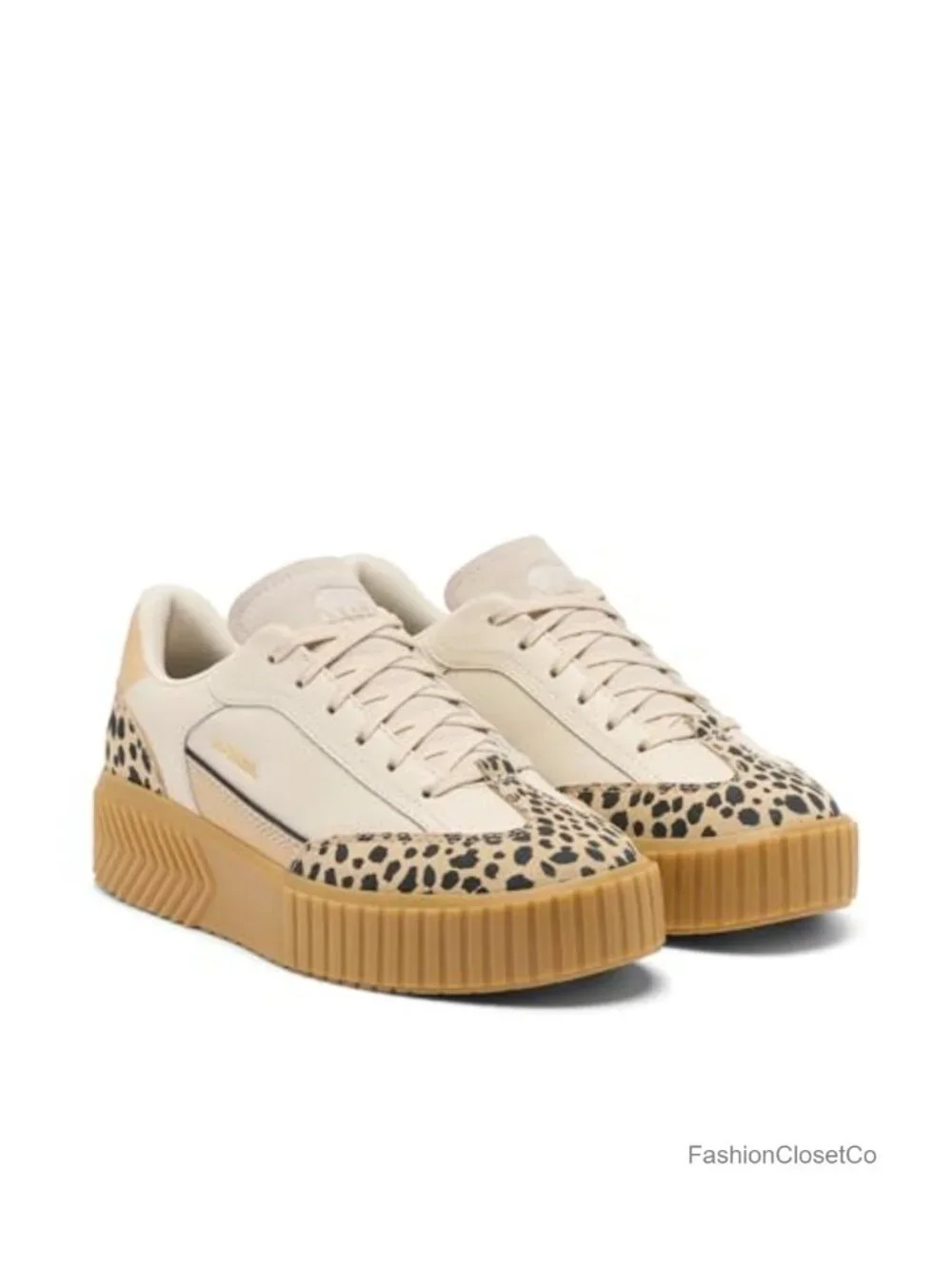 Leather and Suede Fashion Sneakers with Lightweight Livelyfoam Sole